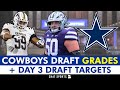 Cowboys draft grades day 2 cooper beebe marist liufau drafted in rounds 23  day 3 draft targets