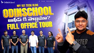 My 1st Tech Vlog | OdinSchool Full Office Tour | Datascience Training plus Placement | V the Techee