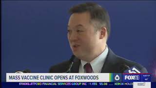 Foxwoods Partners With Hartford HealthCare To Open Vaccine Site