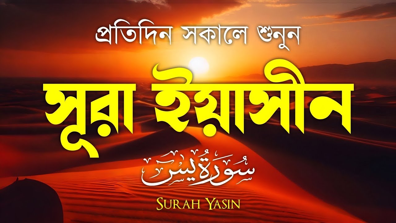 (প্রতিদিন সকালে শুনুন) সূরা ইয়াসীন (سورة يس) | Surah Yaseen/Yasin | Morning Tilawat