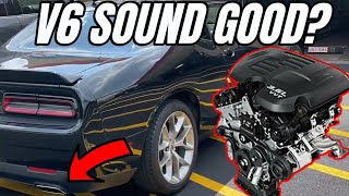 V6 Challenger/Charger Exhaust Sound Great Like V8 Hemi?