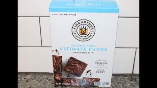King Arthur Baking Company Gluten Free Ultimate Fudge Brownie Mix Review