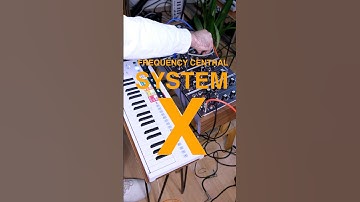 The #FrequencyCentral - #SystemX is a portable #5U #synthesizer system.. #synth #modularsynth