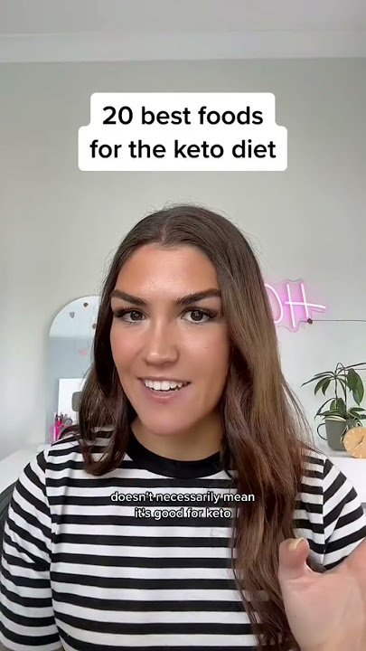 20 BEST foods for the keto diet! 🥑🍄🍳🥩🍓 #shorts