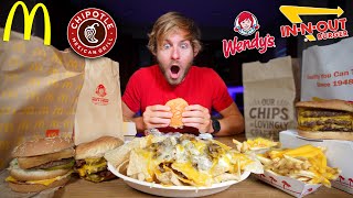 Erik Ate His FAVORITE Fast Food Secret Menu Items!