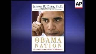 The American author of a controversial book accusing Barack Obama of seething with \\
