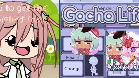 How to get he squished face in gacha life! #gachalife #apk
