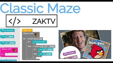 🔴 CLASSIC MAZE - CODE.ORG 💻