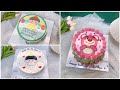 Vẽ bánh kem gấu dâu, bánh kem hàn quốc | cake the toys story, cake korea
