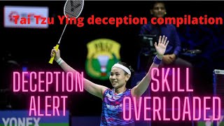 Tai Tzu Ying 戴資穎 best deception compilation #india #badminton #skill #viral #trending