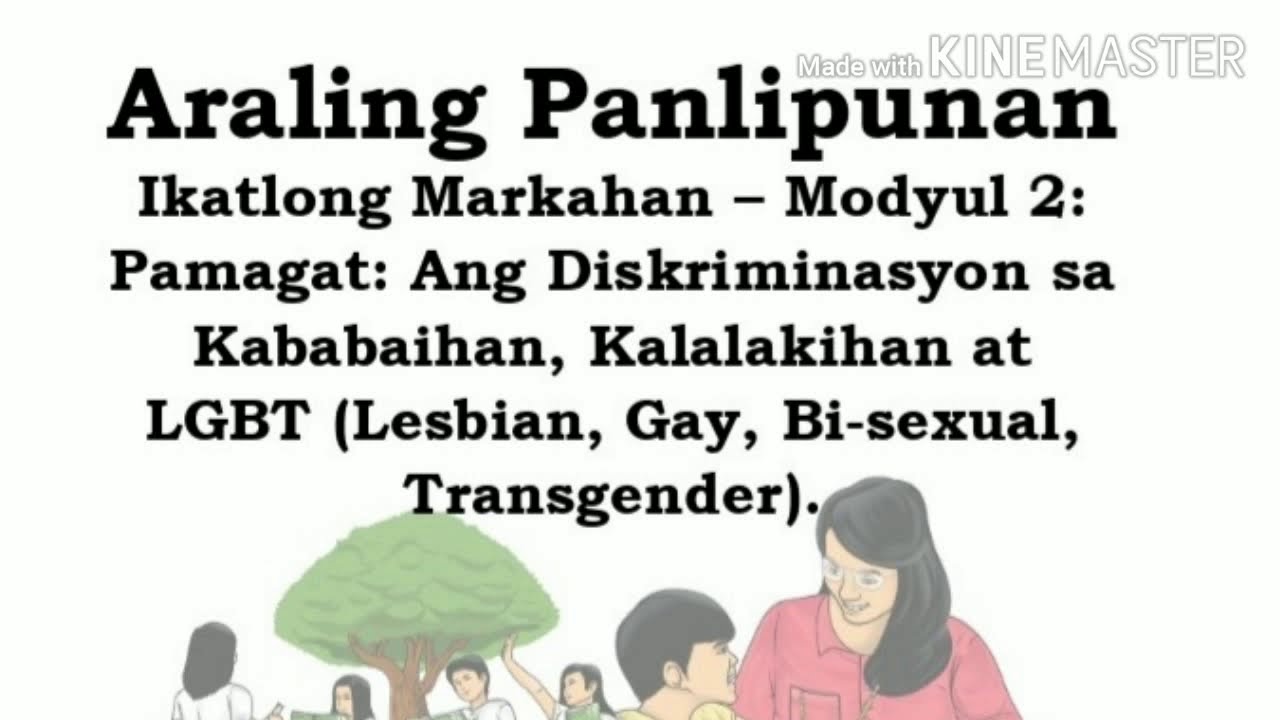 Diskriminasyon sa Kababaihan, Kalalakihan, at LGBT (Lesbian, Gay, Bi