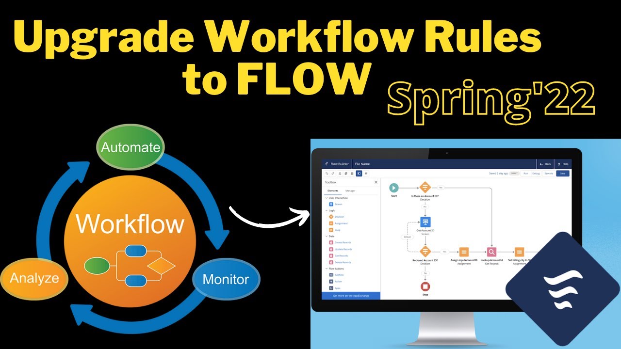 Upgrade Workflow Rules to Lightning Flow Builder in Salesforce Spring ...