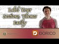 Custom Text Lines in Dorico: Mark Your Themes and Sections
