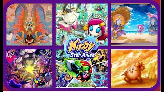 Kirby Star Allies - All 18 Celebration Pictures