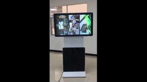 43inch Rotating touch screen HD lcd digital signage player|YEROO FACTORY