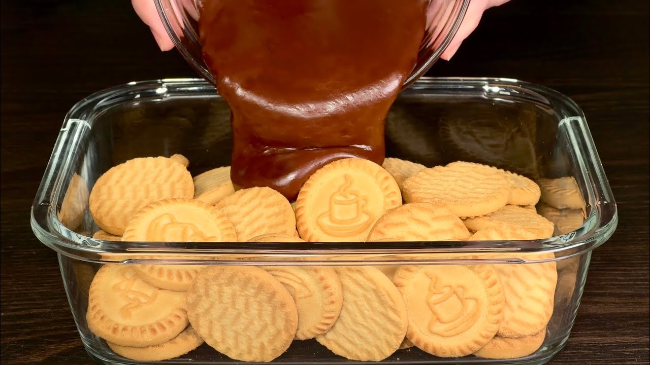 Süße Delikatesse in 10 Minuten: ein einfaches Schokoladendessert für Weihnachten! Kein Backen!
