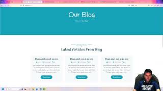 Membuat CMS Codeigniter 3 - Bagian 15 halaman frontend beranda