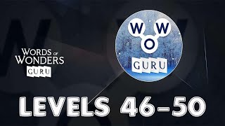 Words of Wonders: Guru Levels 46 - 50 Answers screenshot 3