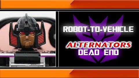 Robot-To-Vehicle - "Alternators" Dead End