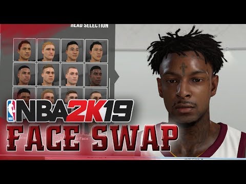 NBA 2K19 PC MyCareer Cyber Face Swap Tutorial for MyCareer ( feat 21 savage)
