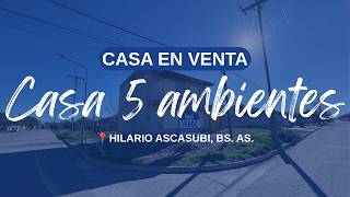 Casa en venta de 5 ambientes en Hilario Ascasubi, Buenos Aires. A estrenar!