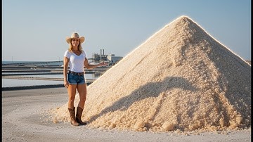 How Sea Salt Is Made – Solar Evaporation & Crystal Harvesting in Coastal Processing Plants