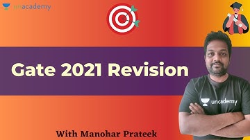 Gate 2021 Revision | GATE & ESE | Manohar Prateek