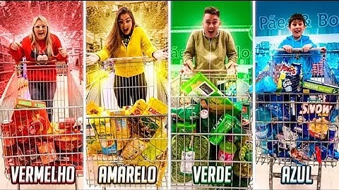 QUEM COMPRAR MAIS COMIDA DA SUA COR VENCE