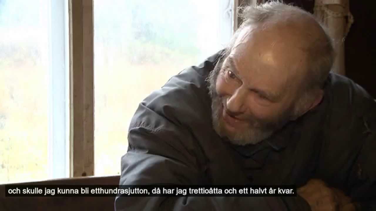 Bonden som bor utan el och rinnande vatten