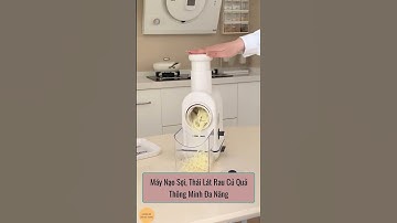 Máy Nạo Sợi, Thái Lát Rau Củ Quả Thông Minh Đa Năng
