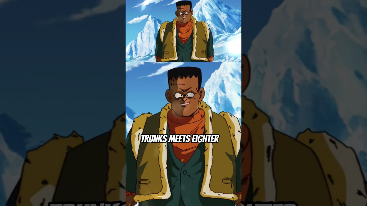 future trunks meets eighter in 