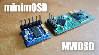 Настройка и подключение minimOSD MWOSD к SP Racing F3 / Naze32