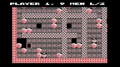 C64 Longplay - Boulder Dash (Difficulty Level 3)