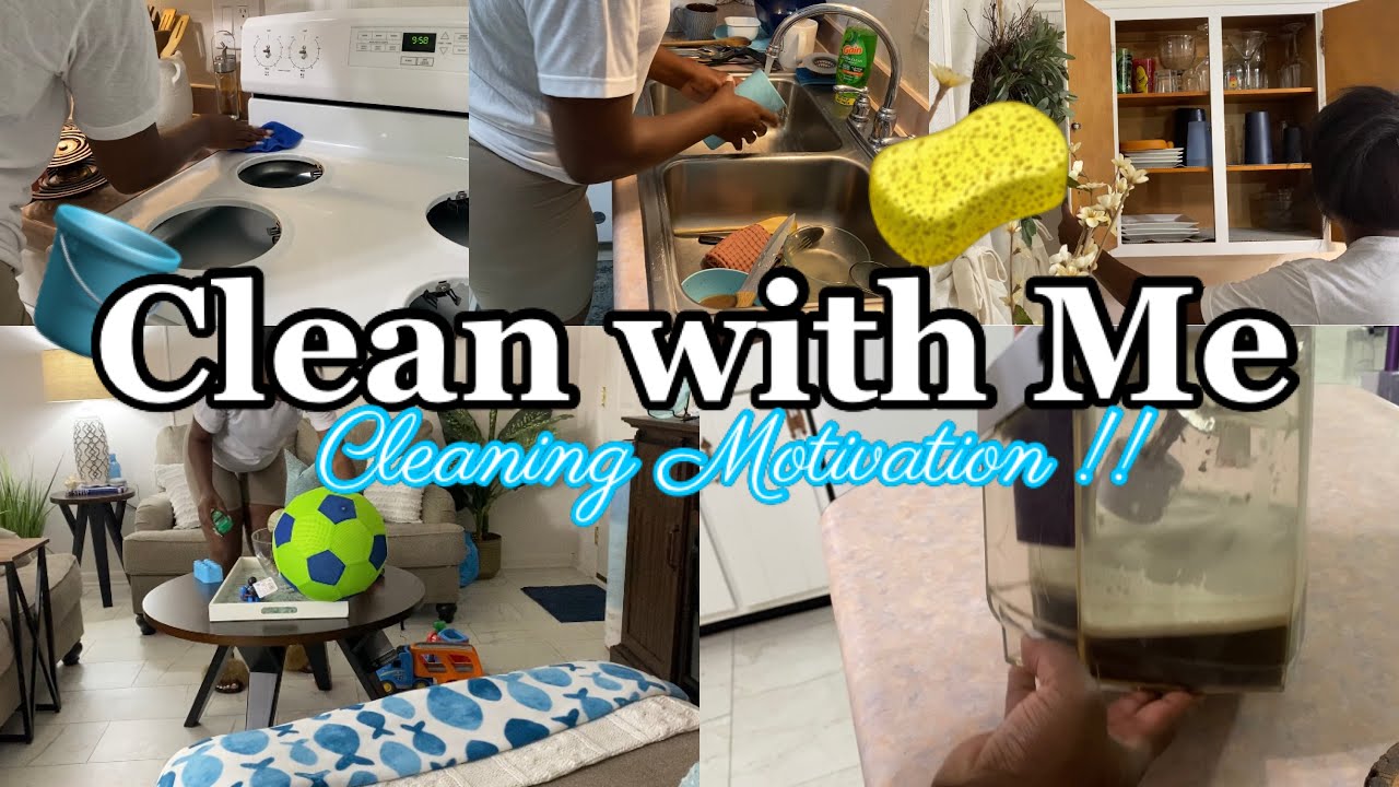 Motivating clean with me ! Extreme Cleaning Motivation - YouTube