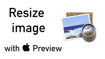 How To Resize Image with Preview | Mac