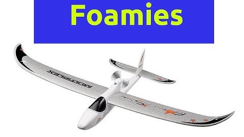 Multiplex Easy Star & Radian RTF Foam Powered Model Gliders Flight