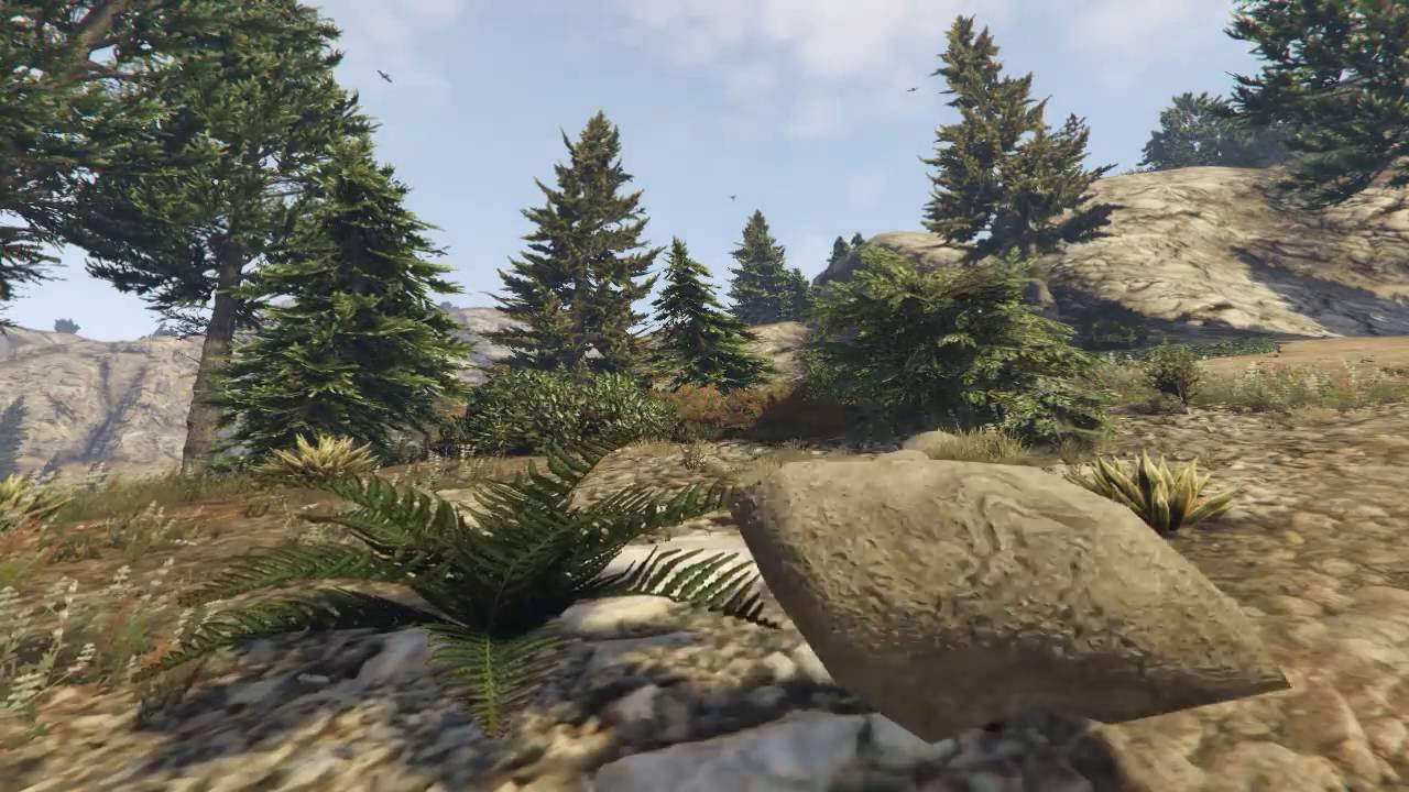 GTA 5 Mystery Trevor Rolls Rocks