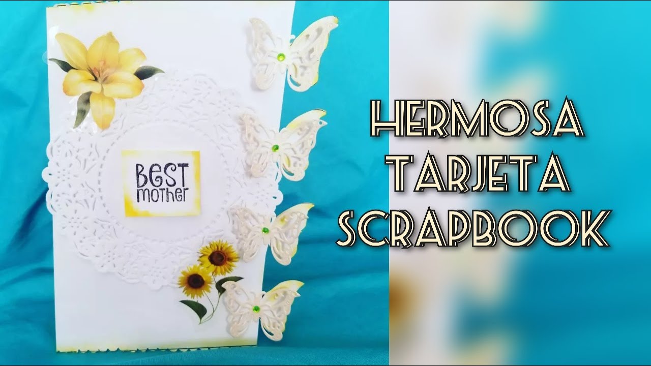 linda tarjeta para mamá[scrapbook]