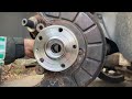 Audi Front wheel bearing  replacement