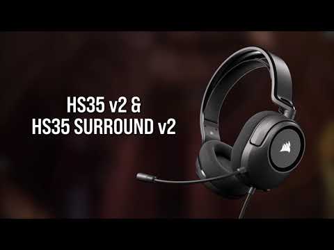 Introducing CORSAIR HS35 v2 – It’s an Audio Advantage