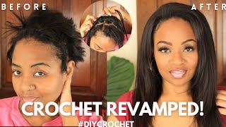 Game Changer Realistic Crochet Install On Short Hair Beginner Friendly Hotbraids
