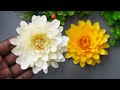 Amazing DIY Flowers with Colors Paper | Easy Paper Flower Making | Room Decor Ideas