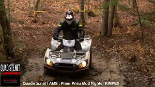 Pneu Kimpex Mud Fighter pour VTT | Essai Gadget AMS / Quadiste.net