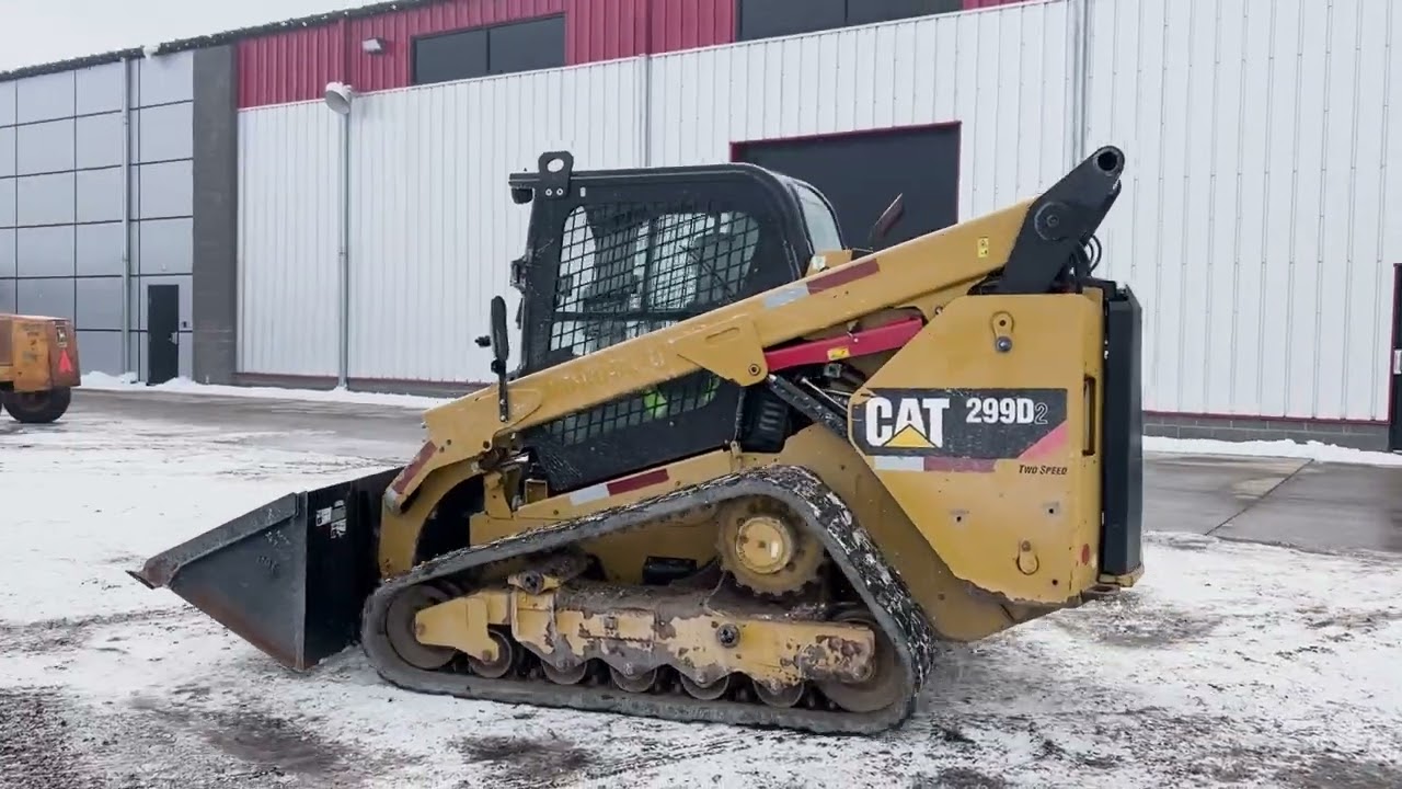 2017 CAT 299D Track Skid Loader