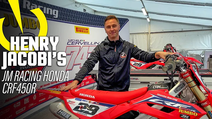 MXGP BIKE | Henry Jacobi's Honda CRF450R