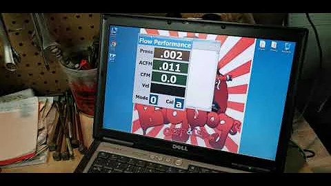 SBF Ebay air gap carb manifold flow testing part 1.