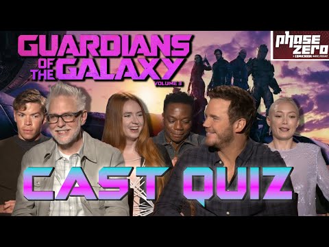 How Well Do The Guardians Of The Galaxy KNOW Their Guardians?! – Cast Quiz (GotG Vol 3)