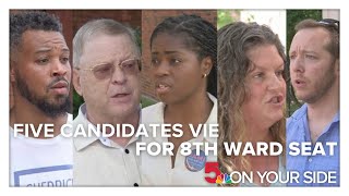 5 candidates vie for Spencer's vacant 8th Ward seat in high-stakes special election