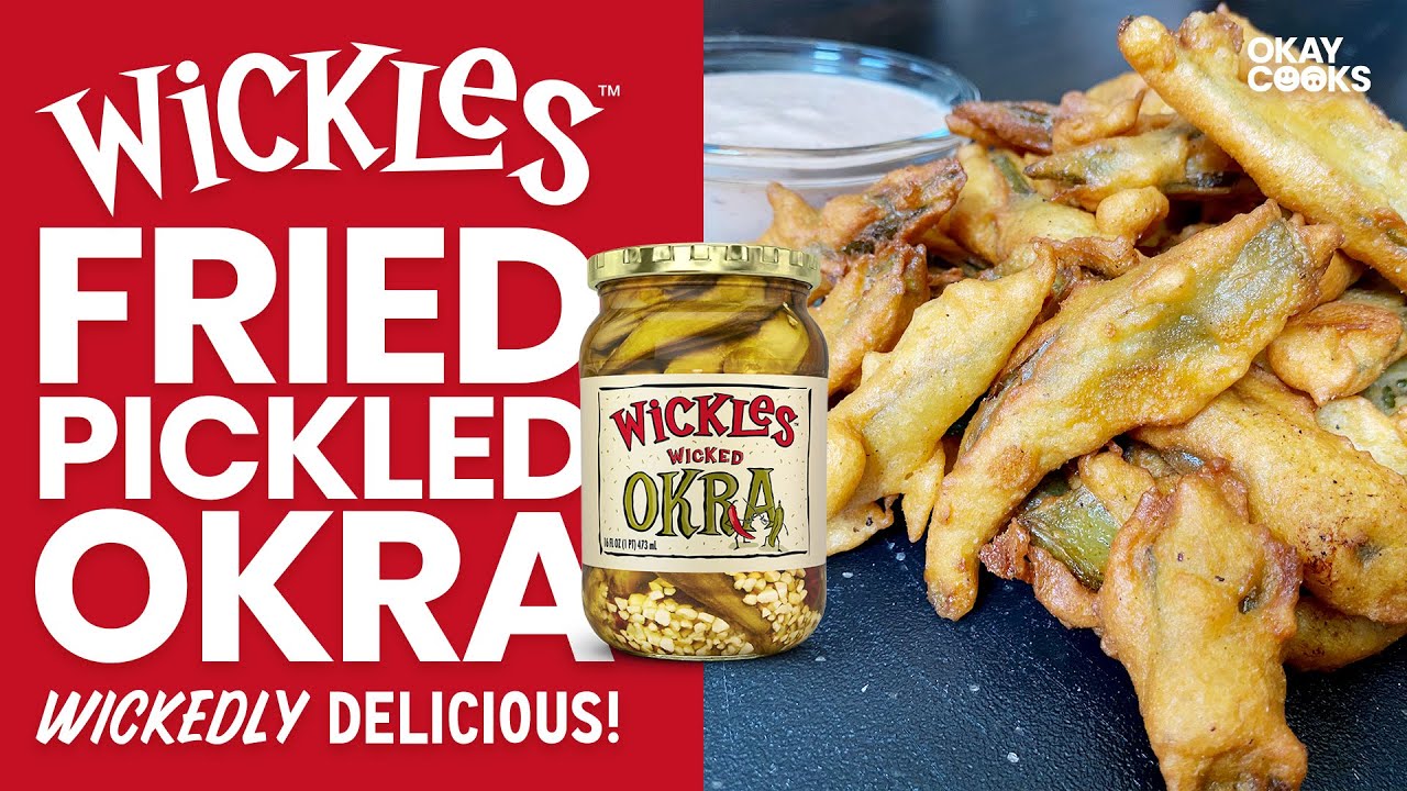 Wickles Wicked Okra Pickles 16 oz 