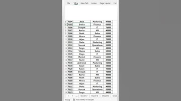 Excel Freeze Panes Explained | Smart Data Navigation #excel #excelshorts